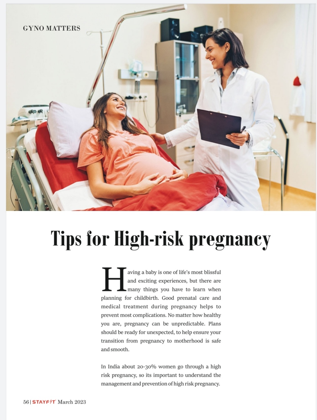 Tips for High-risk pregnancy
